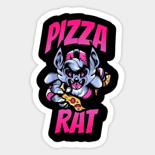 New York Subway Pizza Rat Sticker